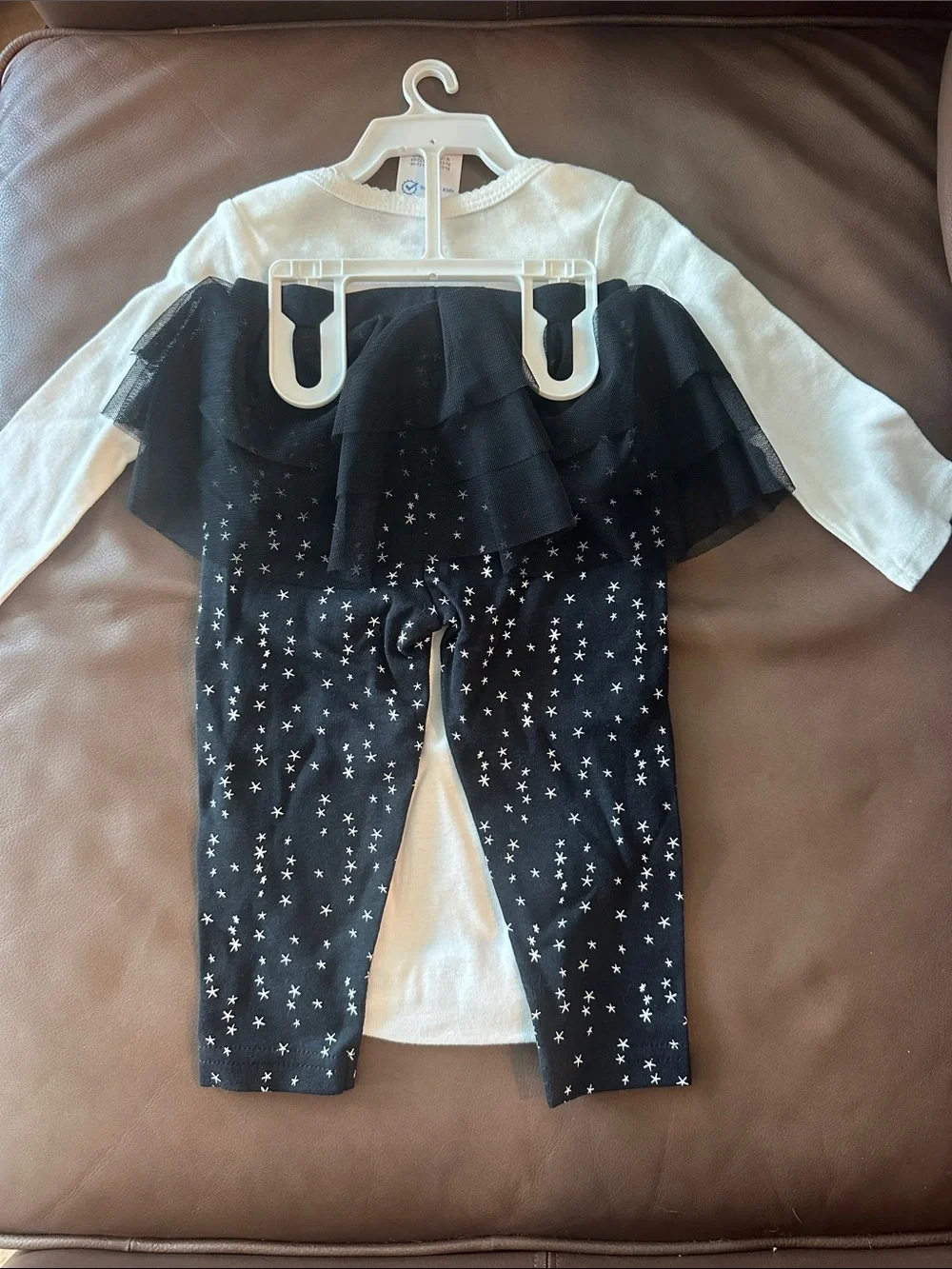 Carter's Orange Pumpkin Hooded Baby Romper & White Ghost Bodysuit Set
